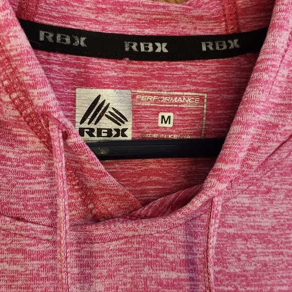 RBX Performance Pink Lightweight Athletic Hoodie Size Medium - Picture 2 of 8